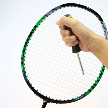Teniso Raketė Tiesiai Yla Teniso, Badmintono Raketės Stygų Padarinių Traukti Priemonė, Apjuostame Dalys Tiesiai Apjuostame Įrankis Yla