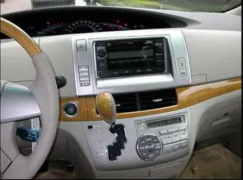 Toyota ESTIMA ACR GRS 50 2006-Metų Interjero Lipdukai Medinė Apdaila Pakeitimo