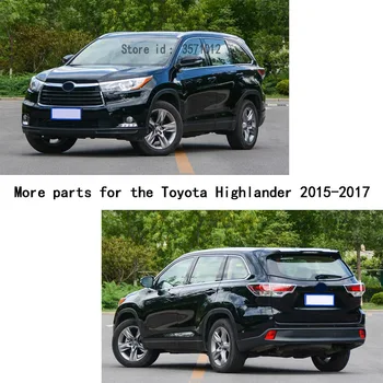 Toyota Highlander 2016 2017 Automobilių Stilius Duslintuvo Šildomi Pabaigos Vamzdis Skirti Nerūdijančio Plieno Išmetimo Patarimas Uodega Lizdo 1pcs