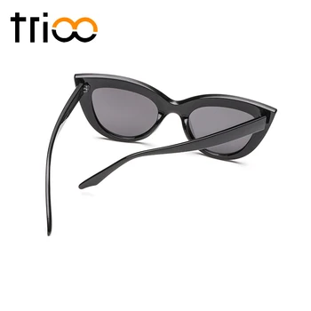 TRIOO Retro Dizaino Moterų Akiniai nuo saulės Mados Kačių Akių Atspalvių UV400 Apsauga Naujų Oculos de sol feminino Tendencijos lentes de sol