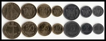 Ukraina 1 Komplektas 7 Gabalus Europoje Monetų Naujos Originalios Monetos Unc Atminimo Edition Tikra Es