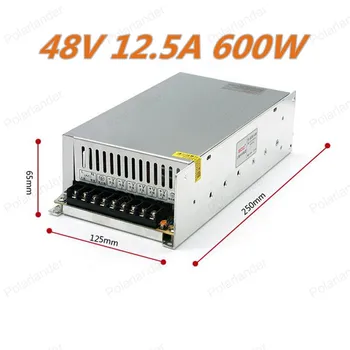 Universalus 600W 48V 12.5 A impulsinis Maitinimo šaltinis Transformatorių, LED Šviesos Juostelės Apšvietimas AC-DC Naujas