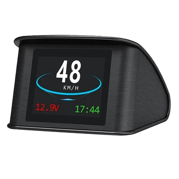 Universalus Automobilių HUD Head Up Display Digital GPS Speeeter su Speedup Bandymo greičio viršijimo Signalizacija su EUOBD 2 Sąsaja