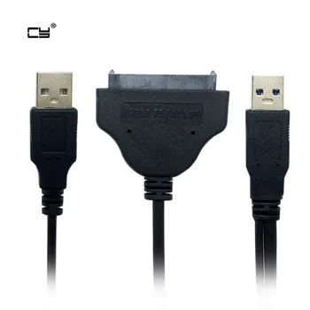 USB 3.0 prie SATA 22 Pin Kabelis 2,5