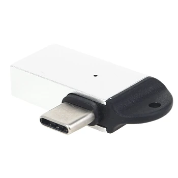 USB C su USB 3.0 Aliuminio OTG Adapteris USB 3.0 Moterų 90 Laipsnių C Tipo Vyrų Konverteris, skirtas Išmanusis telefonas 