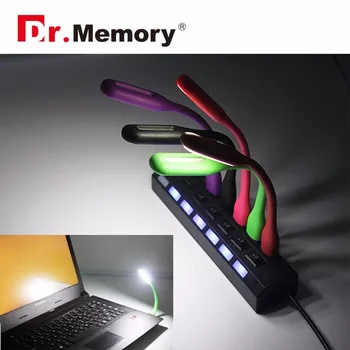 USB LED šviesos naują atvykimo akių žibintai 9 spalvos usb tablet šviesos mini nešiojamas šviečia Led USB šviesos 