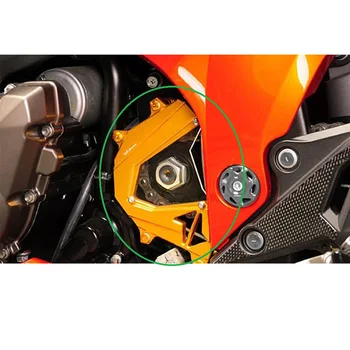 Už Kawasaki Z800 2013-2016 M. Priekinė Žvaigždutė / Chain Guard Apsaugine danga CNC Aliuminio Pertvarkyti Mažoms Pavarų Bžūp Motociklo Priedai