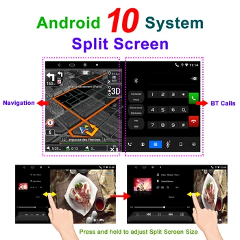 Už Kia KX3-2018 9 colių Android 10 RDS DSP 2 Din Car Multimedia Stereo Grotuvas, Navigacija, GPS, WIFI Radijas