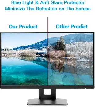 Už LeEco Super3 Max65 65 colių LED 4K TV Anti-Mėlyna Šviesa Anti-Glare Ekrano Apsauginės plėvelės TV Plačiaekranis Kompiuteris