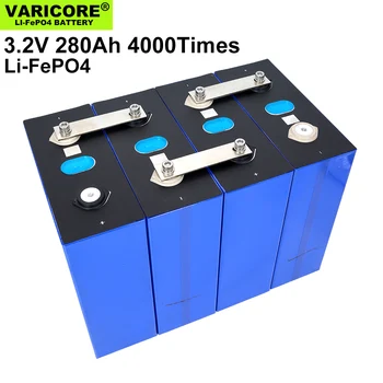 VariCore 3.2 V 280AH LiFePO4 baterija Ličio geležies phospha 12V 24V 280000mAh E-scooter RV Saulės Energijos saugojimo sistema