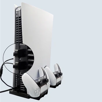 Vertikalus Stovas -Playstation 5 PS5 Konsolės Dual Controller Įkrovimo Stotis 270B