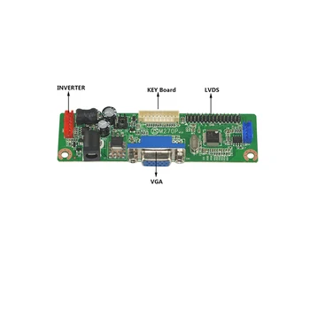 VGA į LVDS Konverteris LCD Valdiklio plokštės Rinkinys 15inch 1600x1200 LP150U01 CCFL Plokštė Lengvai DIY