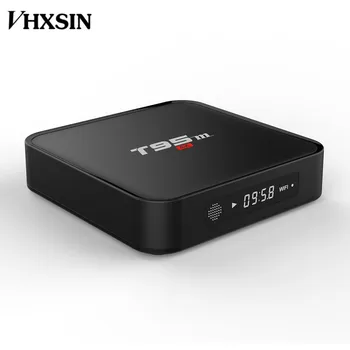 VHXSIN 20 VNT./DAUG T95M Smart OTT TV Box WiFi S905x Android 6.0 media player Quad Core, 2GB, 8GB