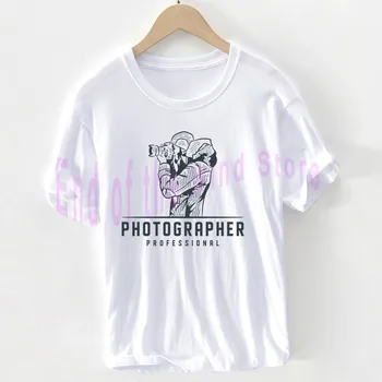Vintage Camera t marškinėliai, Unisex Mėgautis Cultrue T-shirt Hipster stiliaus Meilės Grafika Viršūnes Medvilnės drabužius moteris/Vyras Pluse Dydis