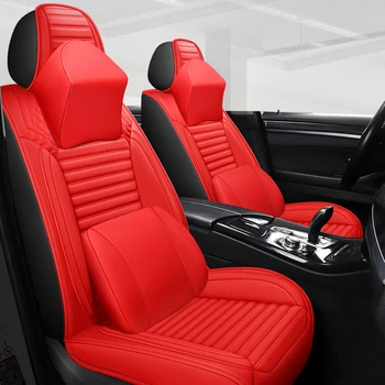 Visiška Eco-oda automobilių sėdynės apima PU Odos, Automobilių Sėdynių užvalkalai audi a3 8l 8p 8v sportback a4 b5 b6 b7 avant, b8, b9
