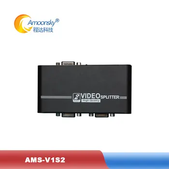 Vokietija led ekranas naudokite VGA splitter AMS-V1S2 VGA Monitor Switcher už p10 viduje lauko led panel
