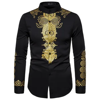 Vyrai Baltosios Afrikos Drabužius 2021 Mados Afrikos Dashiki Spausdinti Suknelė Marškinėliai Vyrams Streetwear Atsitiktinis Afrikos Clohting Camisas Hombre