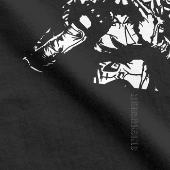 Vyrai Borderlands Psycho T Shirts Komandos Ginklas Žaidimai Medvilnės Drabužius Camisetas Apvalios Kaklo Marškinėliai, Dovanų Idėjos, T-Shirt