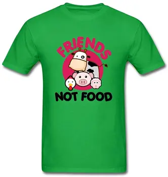 Vyrų Draugų NE Maisto produktų Dizaino Medvilnės trumpomis Rankovėmis Marškinėliai Nauja siunta Vasarą Vyrams Cool T-Shirt 