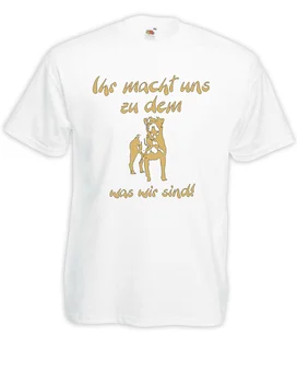Vyrų Marškinėliai Medvilnė Spausdinti Marškinėliai Herren T-Shirt Rotweiler (Hund,Pakopos) Bis Tee Marškinėliai