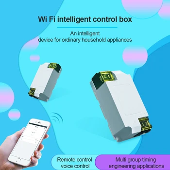 WiFi Smart Switch Jungiklis Laikmatis Smart Gyvenimo APP Belaidžio Nuotolinio Valdymo pultą Smart Protingas Jungiklis Veikia Su Alexa 
