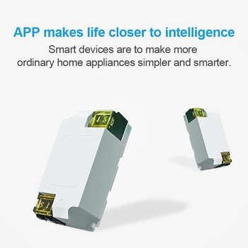 WiFi Smart Switch Jungiklis Laikmatis Smart Gyvenimo APP Belaidžio Nuotolinio Valdymo pultą Smart Protingas Jungiklis Veikia Su Alexa 