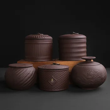 Wugufengdeng raudonos arbatos puodą Pu'er arbatos laikymo puodą didelių Pu'erxing išskirtinį arbatos puodą raudonos smėlio arbatos puodą