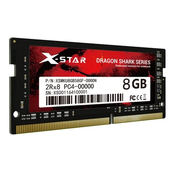 X-STAR DDR4 RAM 8GB 2400MHZ Laptop Memory Stick Nešiojamas 