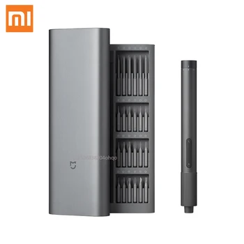 Xiaomi Mijia Elektros Tikslumo Atsuktuvų Rinkinys 2 Pavara Sukimo Momento Kontrolės 400 Varžtas 1 Tipas-C Įkrovimo Magnetinio Aliuminio Korpusą, Mi