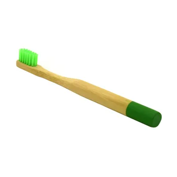 Y&W&F 6pcs Spalvinga ekologiškus Bambuko dantų šepetėlį Soft Bristle Vaikų dantų šepetėlį Anti Bakterinių Šerių Šepetėlis Dropshipping