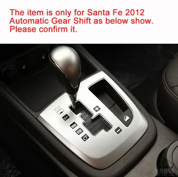 Yuji-Honkongas Automobilio Pavarų Apima Atveju Hyundai SantaFe 2012 Automatinė Shift Antkakliai natūralios Odos Rankomis susiuvami Auto Dangtis