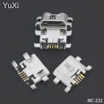 YuXi 10VNT/DAUG HUAWEI Honor 6 micro usb įkrovimo įkrovimo jungtį prijunkite dock lizdas uosto