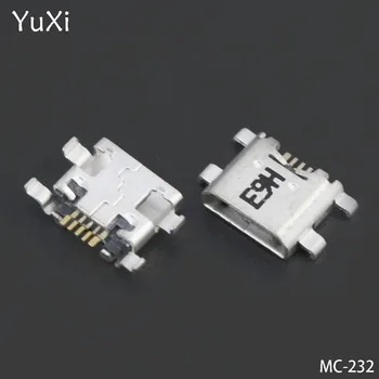 YuXi 10VNT/DAUG HUAWEI Honor 6 micro usb įkrovimo įkrovimo jungtį prijunkite dock lizdas uosto
