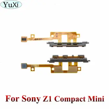 YuXi Galios On / Išjungimo Mygtukas Flex Cable & Volume Control Flex Sony už Xperia Z1 Z2 Z3 Z5 Z5P M2 X mini XA XA1 X2P L36H C2305