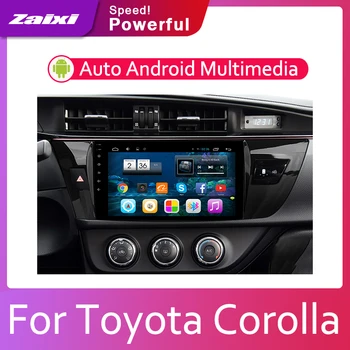 ZaiXi Android 2 Din Automobilio radijo Multimedia Vaizdo Grotuvas auto Stereo GPS ŽEMĖLAPIS Toyota Corolla 2013~2018 Žiniasklaidos Navi Navigacijos