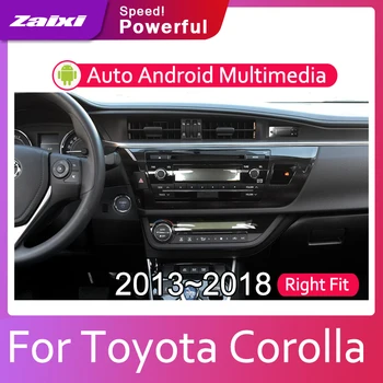 ZaiXi Android 2 Din Automobilio radijo Multimedia Vaizdo Grotuvas auto Stereo GPS ŽEMĖLAPIS Toyota Corolla 2013~2018 Žiniasklaidos Navi Navigacijos