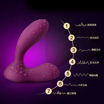 Įkrovimo Butt Plug Analinis Kaištis Klitorio stimuliatorius Dual Vibratoriai,Prostatos Massager,G-spot Makšties Vibratorius,Išangės Masturbacija toyO3