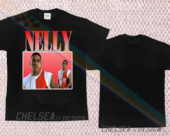 Įkvėptas Nelly Tee Marškinėliai Kelionių Merch Limited Edition Hip-Hop Rap
