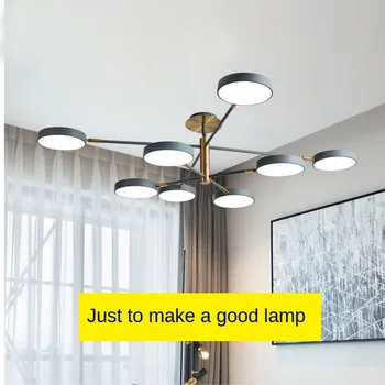Šiaurės modernus minimalistinis LED priedai veltiniams, vilna lempa kūrybos 90 laipsnių besisukančių umbra kambarį macaron lempos geležies miegamasis hotel lam