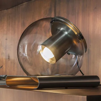 šiuolaikinių led kristalų stalo lempa masa lambası stiklo danga lentelė swan stalo lempos šviesos srautą galima reguliuoti stalo lempa laikrodis kambarį
