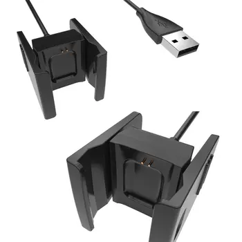 Žiūrėti Įkroviklis Įrašą USB Įkrovimo Kabelis Smart Apyrankės Apyrankės Įkrovimo Doko Adapteris, pakaitalas, Fitbit Mokestis 2